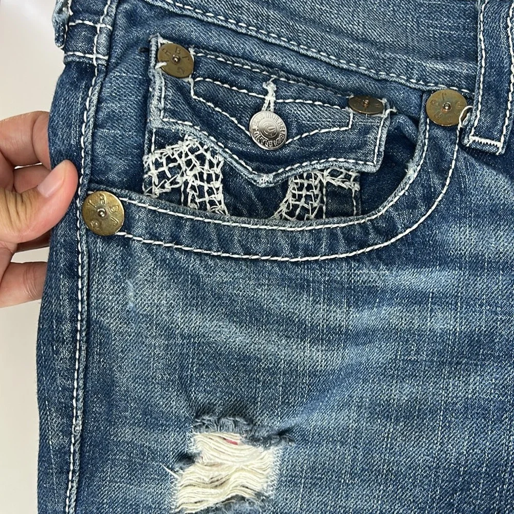 True Religion Ricky Straight Leg Jeans